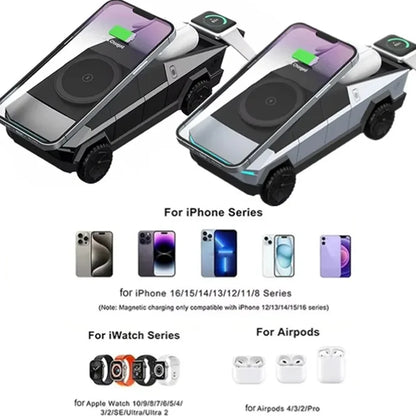 Cargador Cybertruck inalámbrico