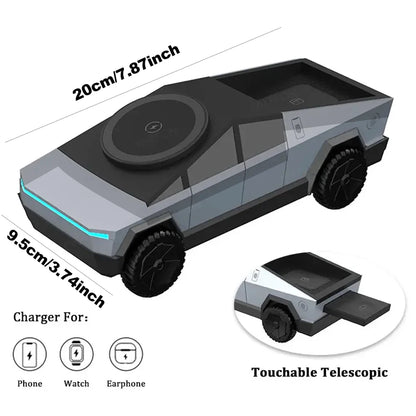 Cargador Cybertruck inalámbrico